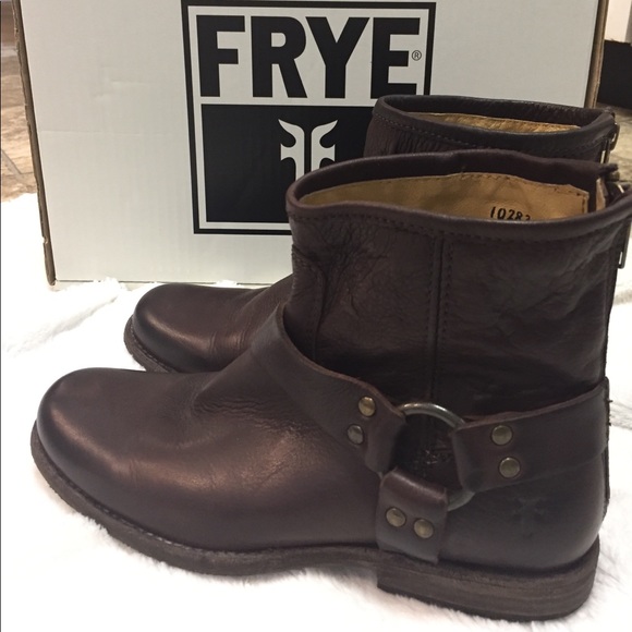 NWT Frye Phillips Harness short boots size 7 - Picture 2 of 8